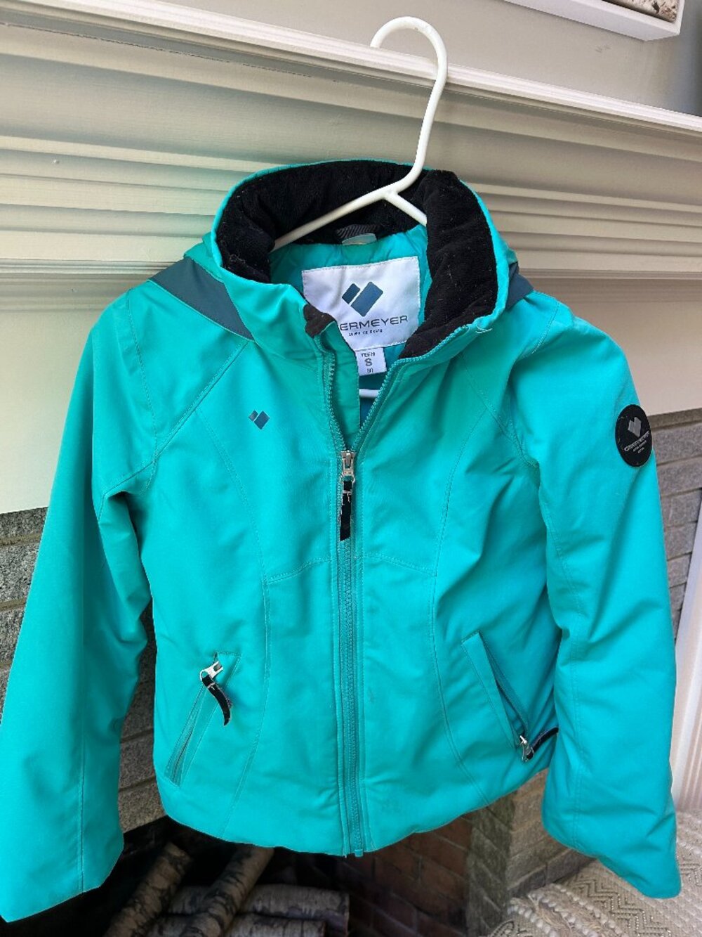 Obermeyer Teen Girls' Teal Insulated Ski Jacket Size  Blue